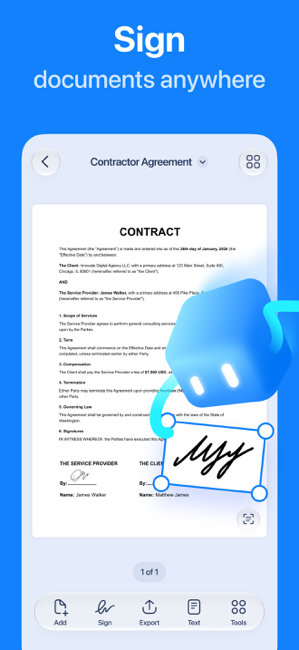 Scanner Pro - Scan Documents Screenshot