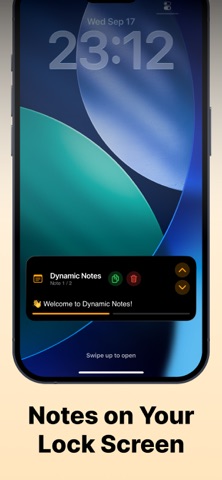 Notes for Dynamic Island Notch Screenshot 2 of 5