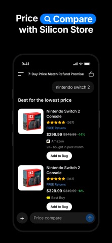 Silicon: AI Shopping Assistant Screenshot 2 of 8