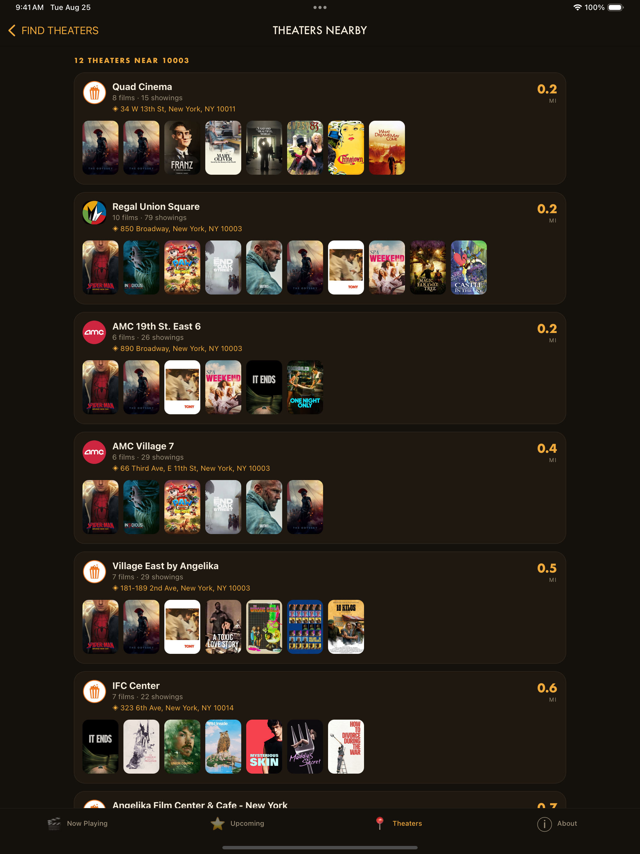 Movies & Showtimes screenshot 16