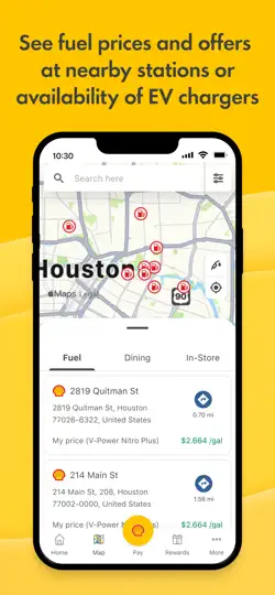 Shell: Fuel, Charge & More iPhone Screenshot 5