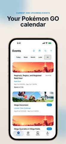 NextCatch: Raids & Events Screenshot 1 of 8