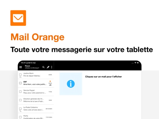 Screenshot #4 pour Mail Orange - Messagerie email
