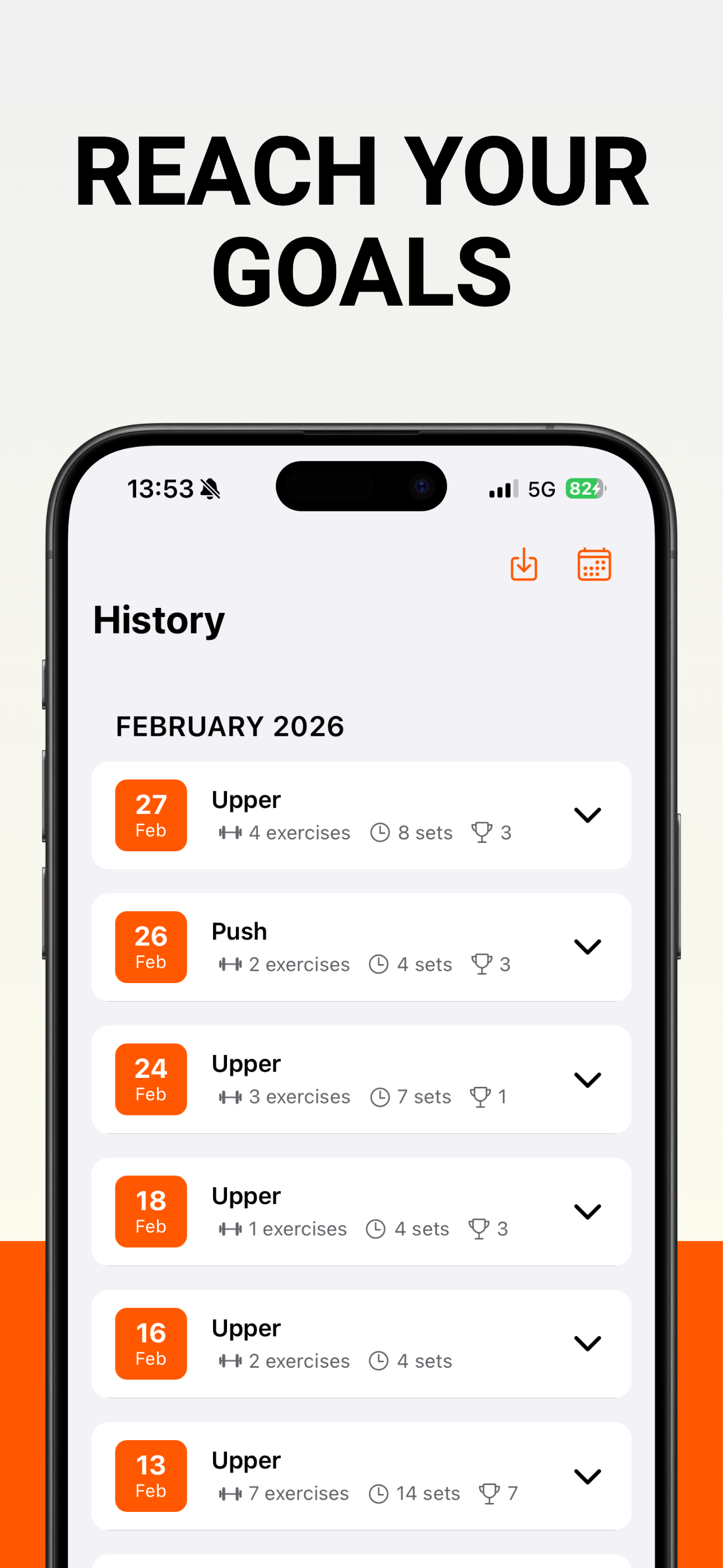 Gym Note Plus Fitness Journal