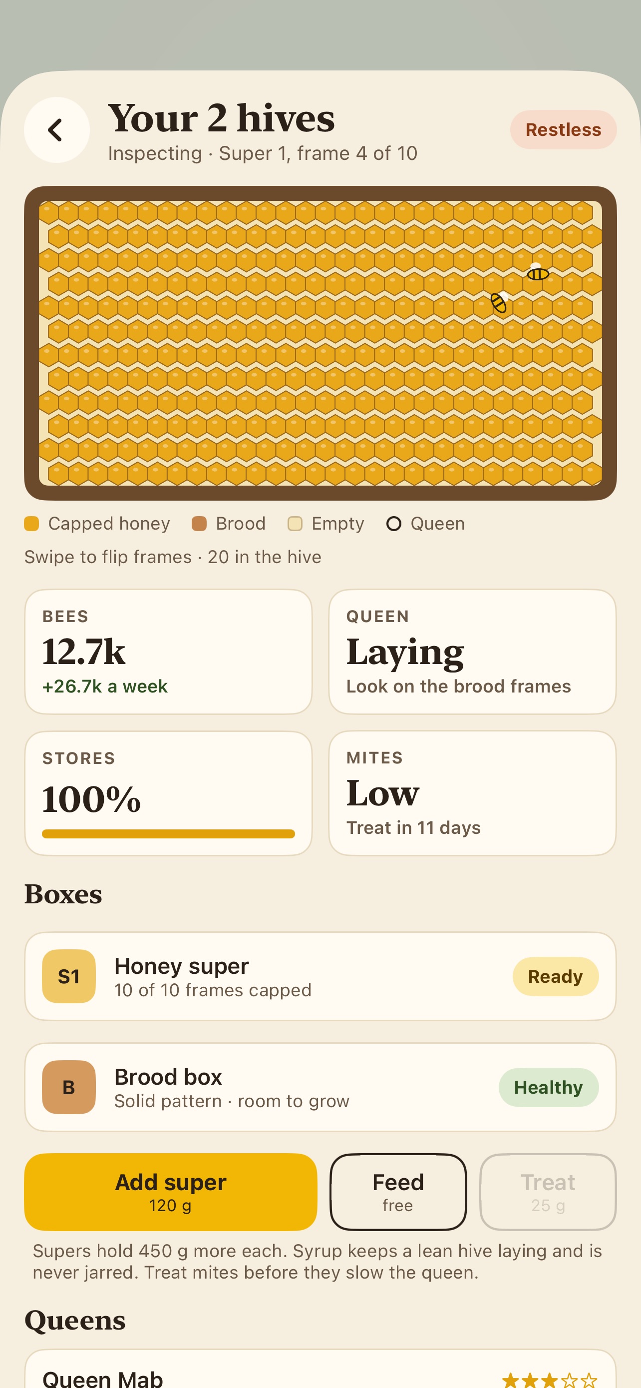 Screenshot 4 of Nectar: Beekeeping