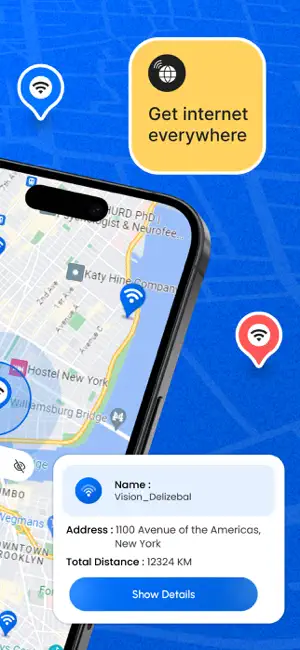 WiFi Password Map Wifi Hotspot screenshot 3