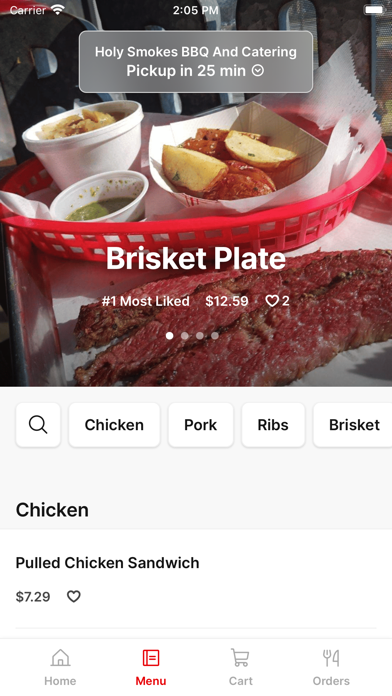 Holy Smokes To Go iPhone screenshot 2 - Food & Drink app
