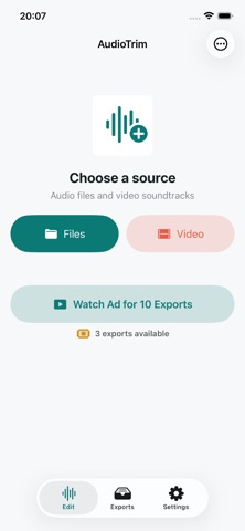 AudioTrim: Cut & Extract Screenshot 1 of 4