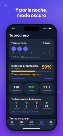 Oposity: Tests Oposiciones Screenshot 8 of 8