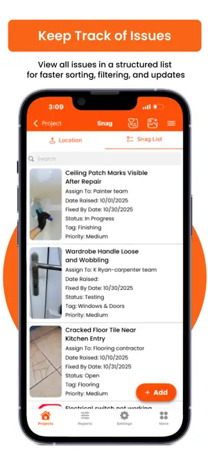 Site Report Expert: Punch List screenshot 2