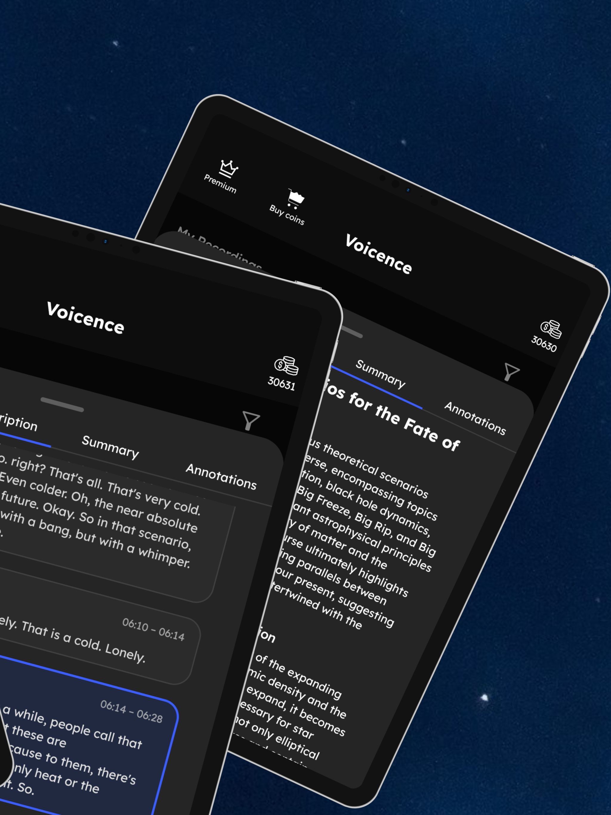 Voicence: Audio to Text