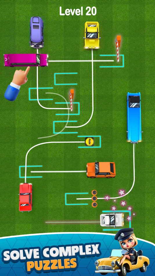 #5. Parking Order: Car Puzzle Game (iOS) 来自: The Game Storm Studios (Pvt) Ltd