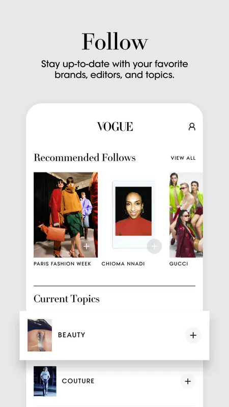 Vogue: Fashion & Shopping screenshot 5 of 10