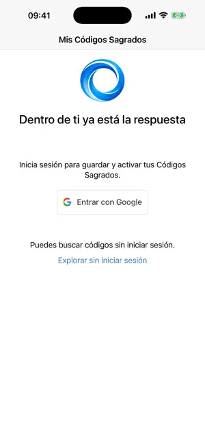 Mis Códigos Sagrados screenshot 1