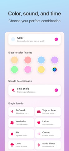 Baby Sleep Sounds & Lights screenshot