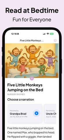 Story Time Together: Kid Books iPhone screenshot