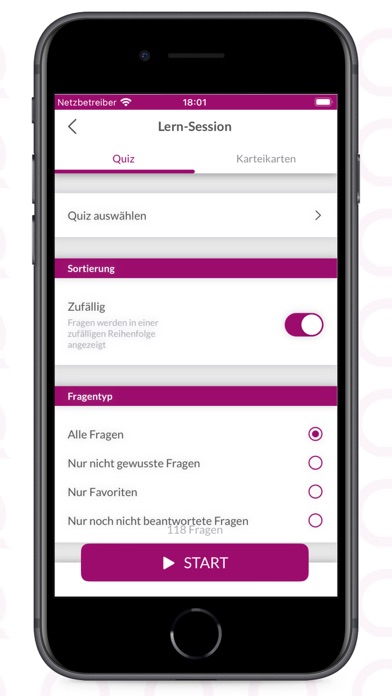Abitur Trainer Pro Screenshot