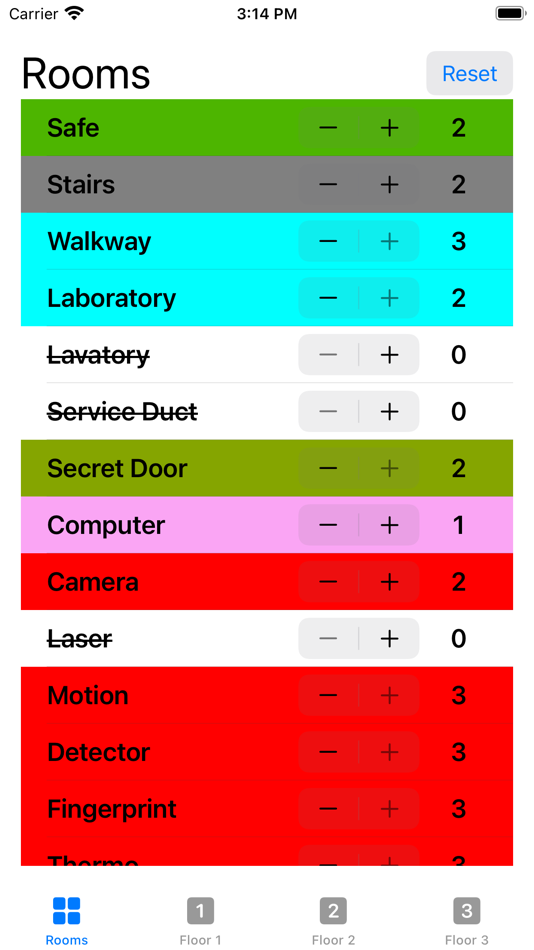 #1. Burgle Bros Tracker (macOS) 由: Koral Oztan Schemel