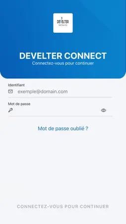 DEVELTER CONNECT screenshot 2