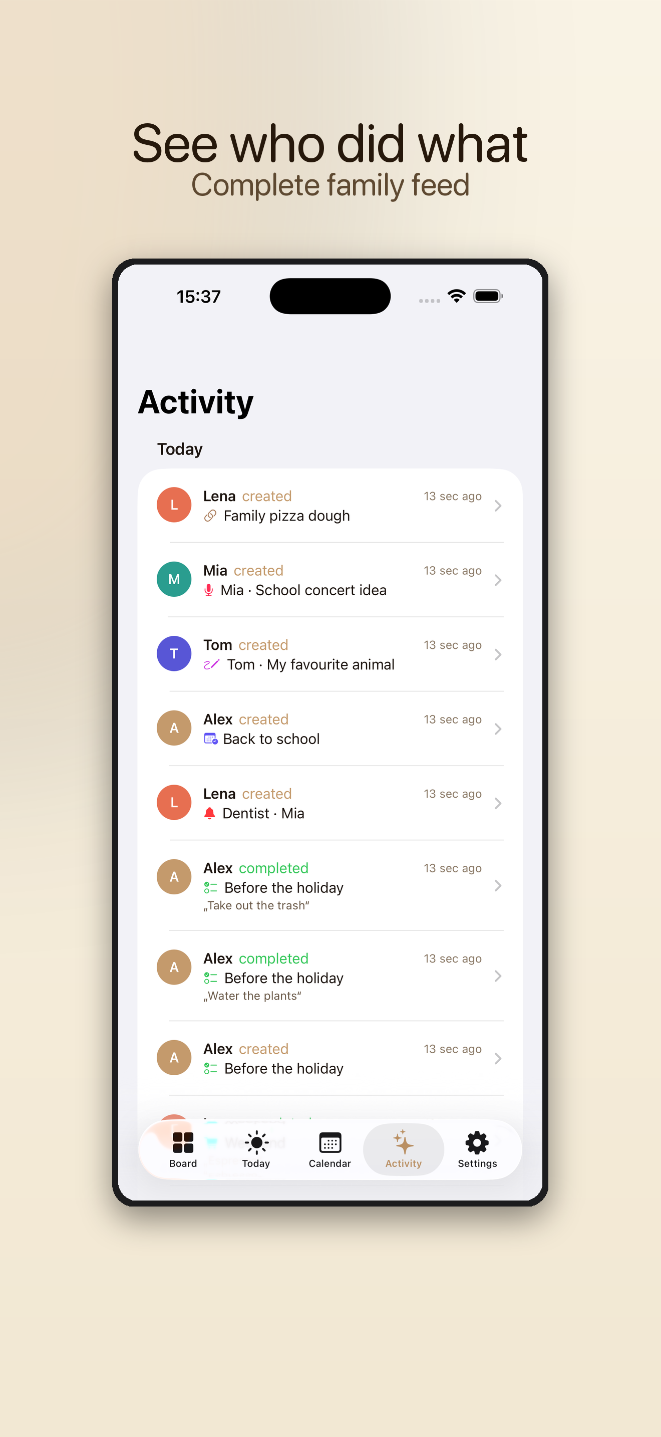 Cork – Family Pinboard screenshot 4