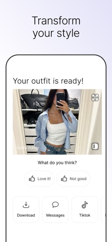 Outfit Editor: Try Clothes On Screenshot 3 of 5