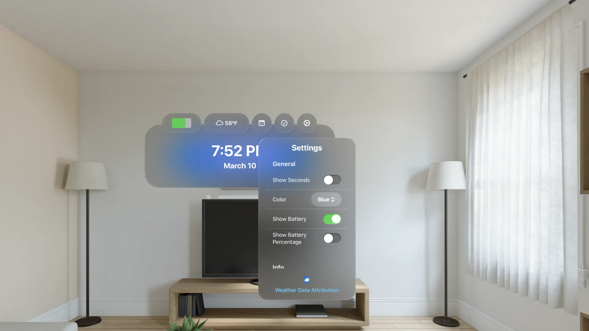 ClockBar screenshot 4