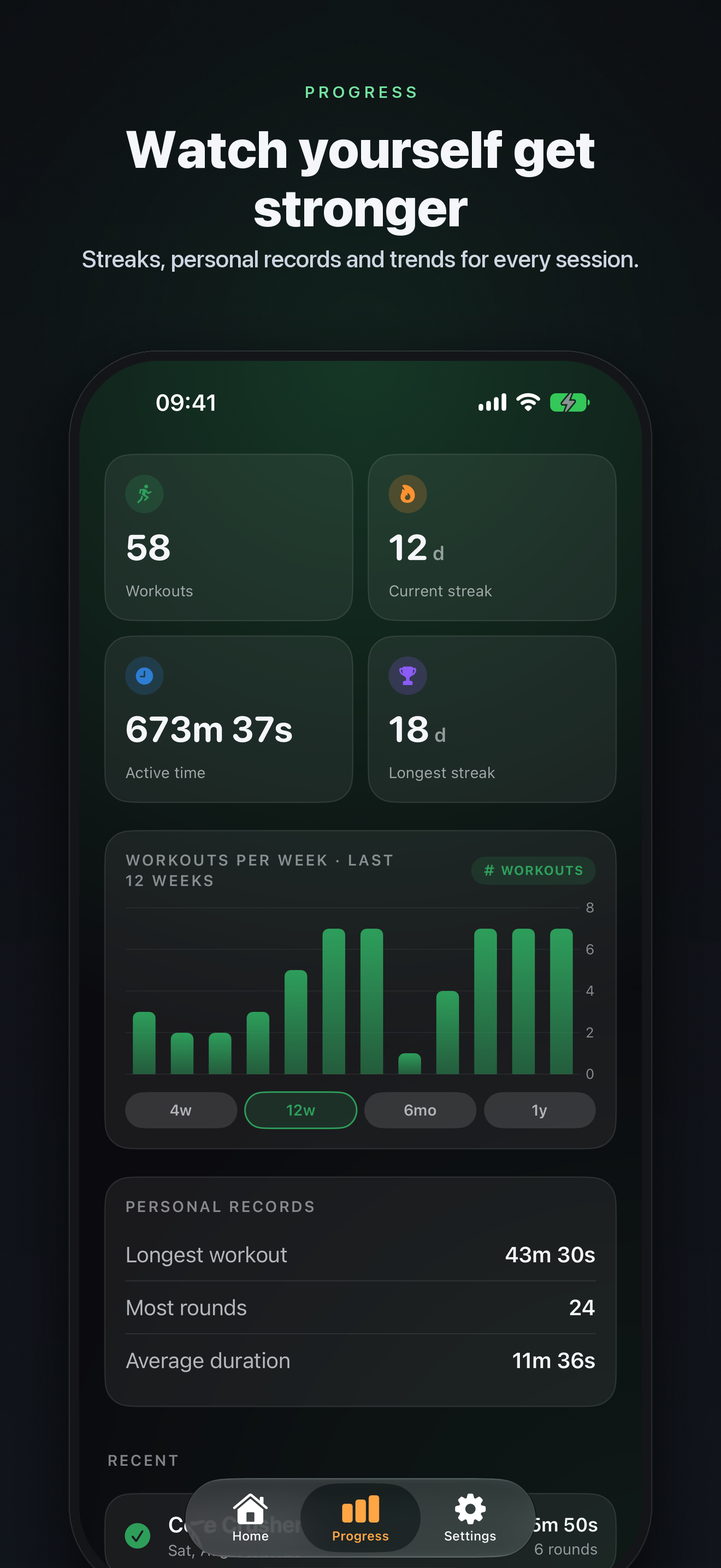 Just'a Tabata: A Workout Timer screenshot 4