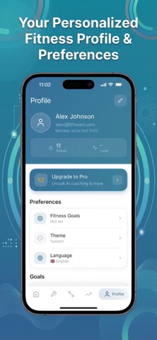 Fit Flexed - Workout Tracker Screenshot 3 of 8