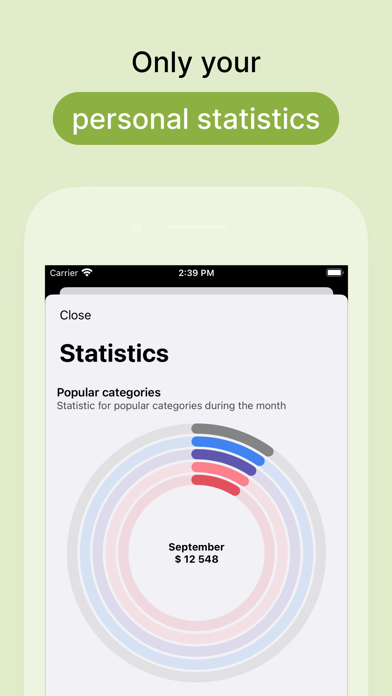 Plan-finance, budget, expenses Screenshot