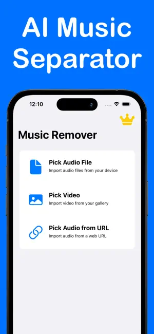 Music Separator - Remove vocal screenshot 1