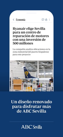 Diario ABC de Sevilla iPhone screenshot 2