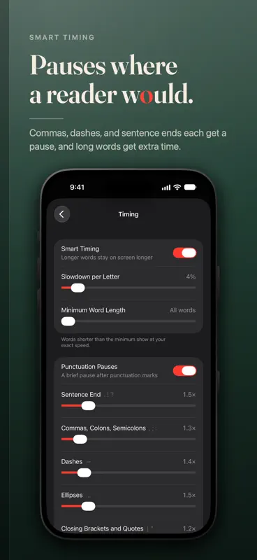 Strobe: Speed Reading screenshot 6 of 9