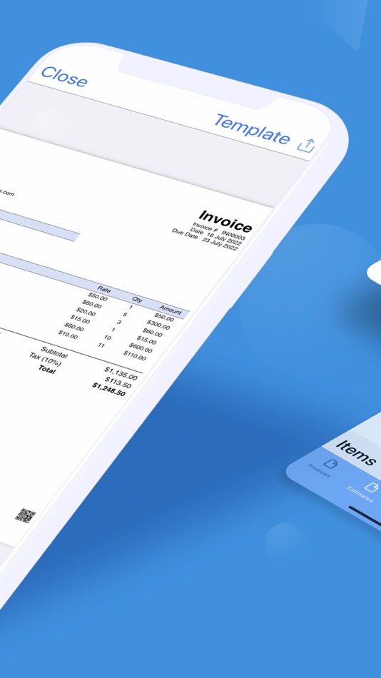 #2. Invoice Maker Flex, Simple app (iOS) By: B TO J PTY LTD