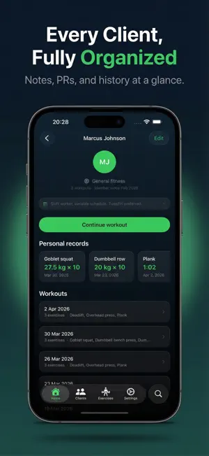 Personal Trainer & Coach App screenshot 4