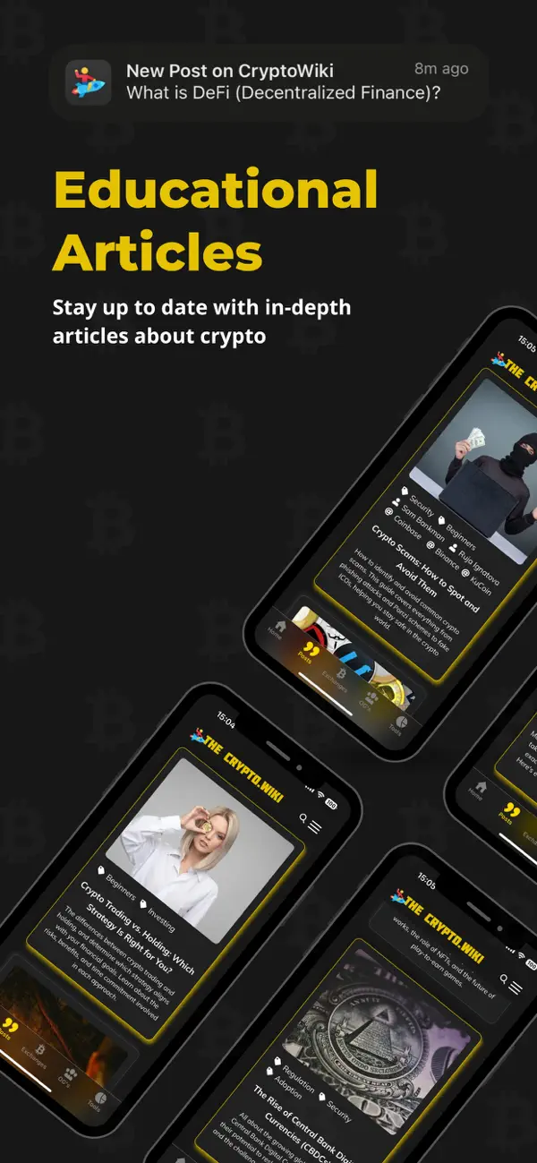 Screenshot #2 pour Crypto Wiki