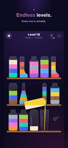Sortcery: Water Sort Puzzle iPhone screenshot