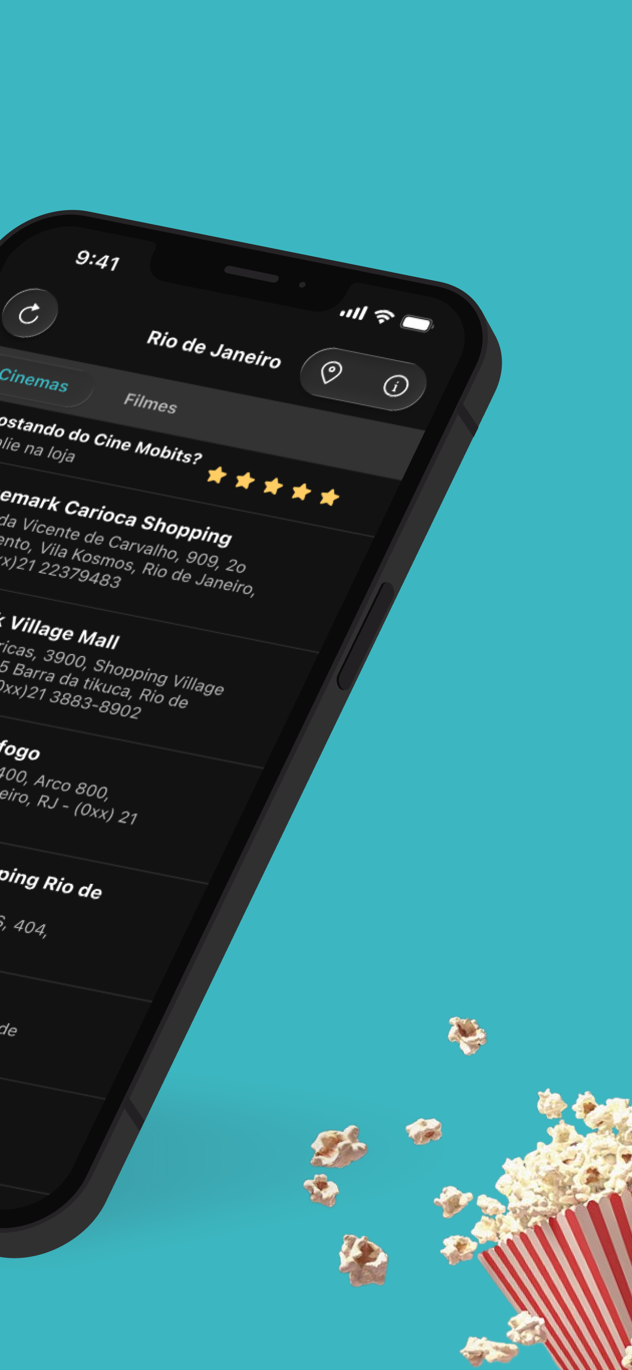Cine Mobits - Guia de Cinemas screenshot 2