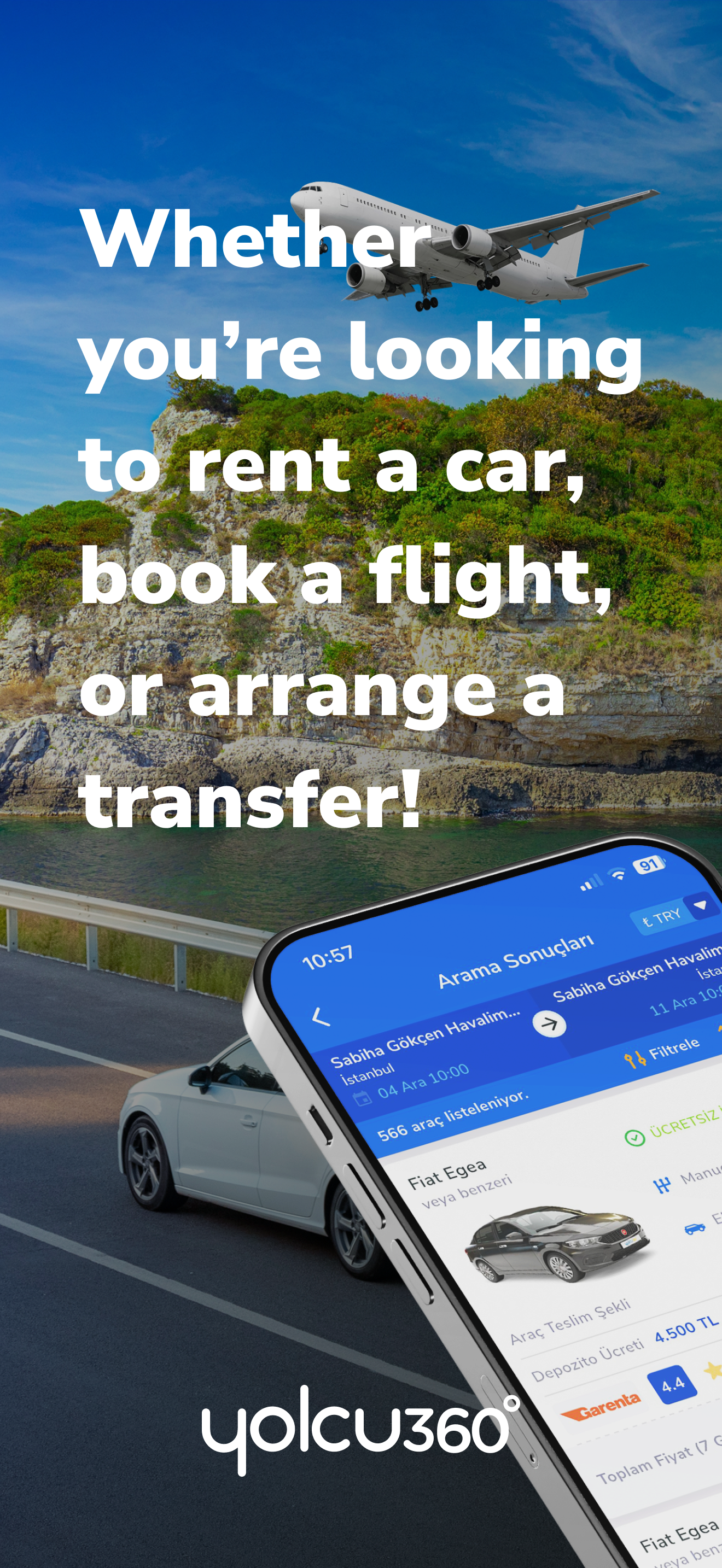 Yolcu360 – Car Rental