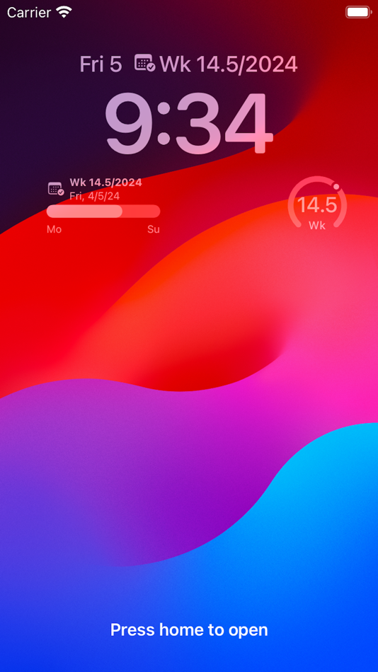 #1. Week Number Pro (iOS) 由: Daniel Mensch