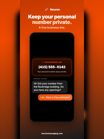 Neuron: Business Phone Line iPad screenshot