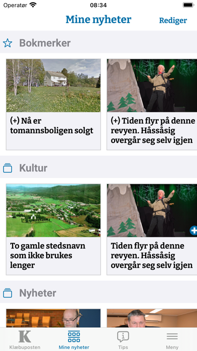 Klæbuposten Screenshot