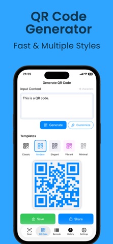 QR Scanner:Barcode Code app ai Screenshot 2 of 3
