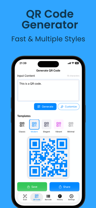 QR Scanner:Barcode Code app ai Screenshot 2 of 3