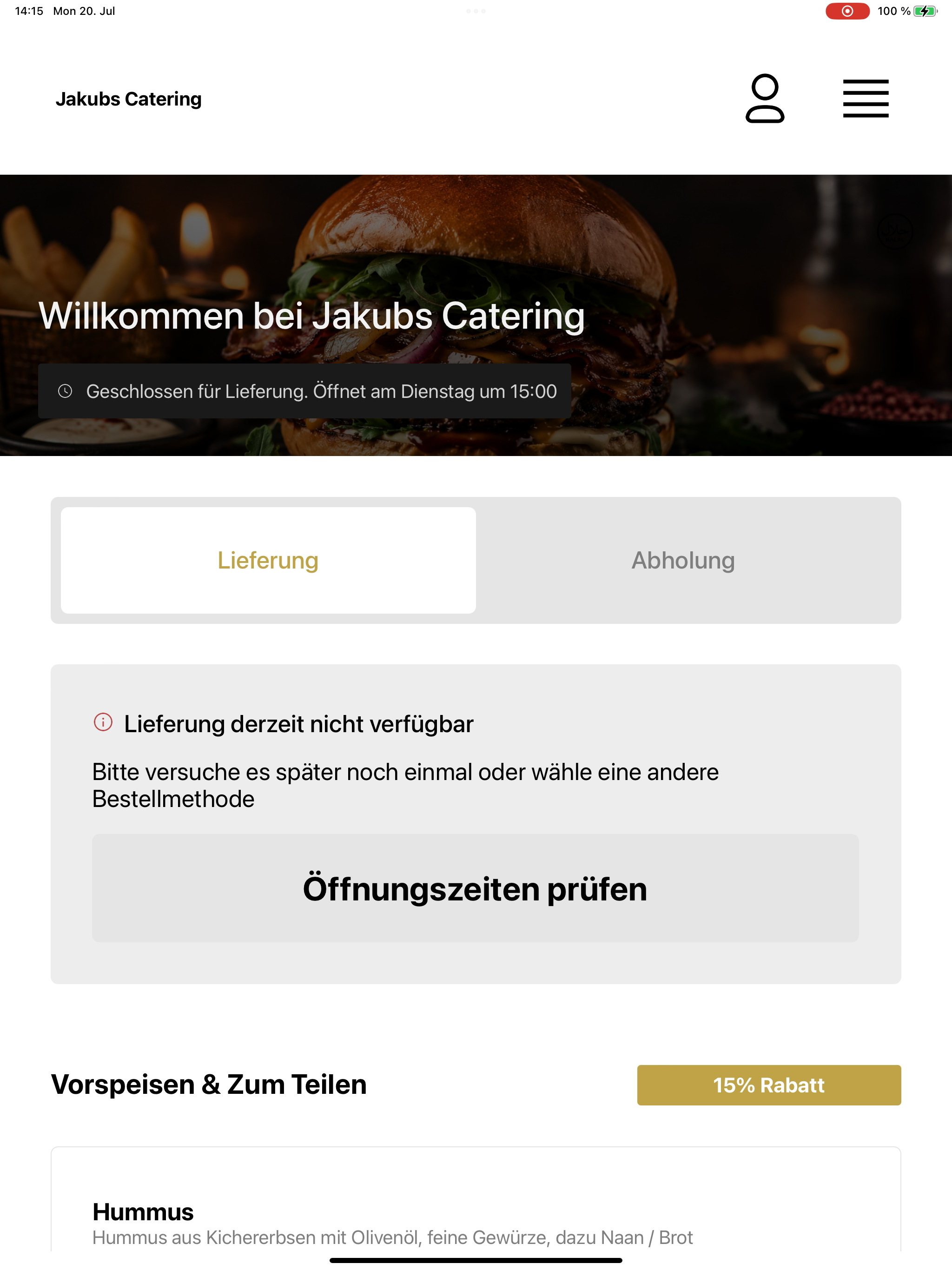 Jakubs Catering screenshot 10