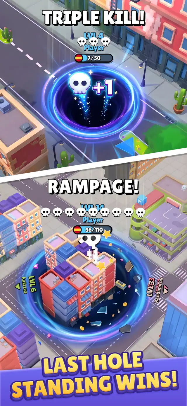 Hole.io screenshot 3