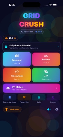GridCrush: Block Puzzle iPhone screenshot