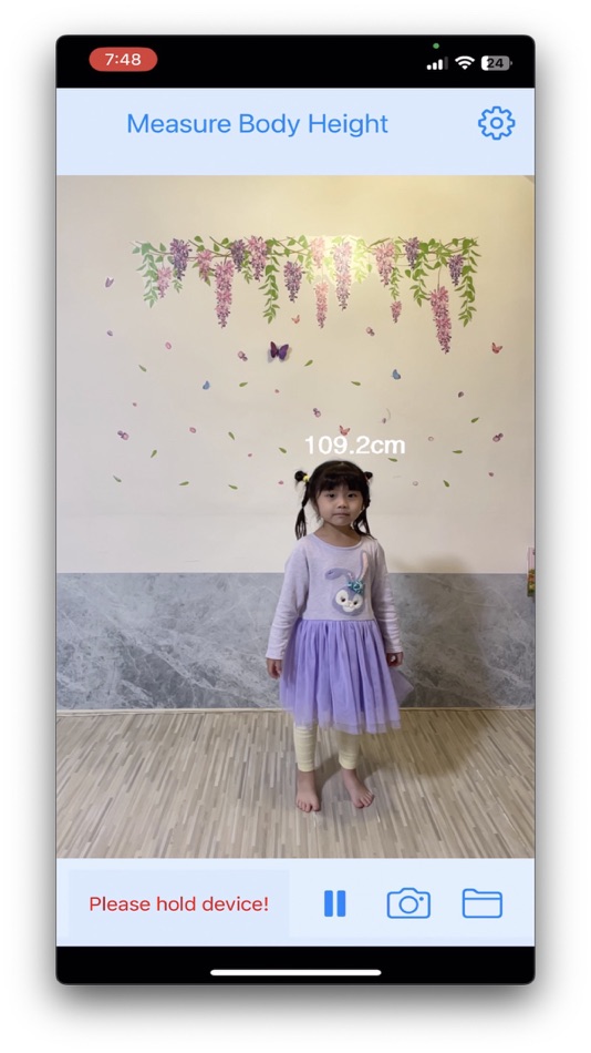 #3. Measure Body Height (iOS) Podle: HAN WEI WANG