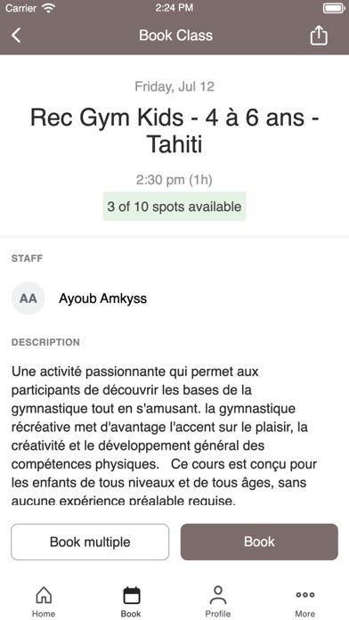 Om Yoga Studios Screenshot
