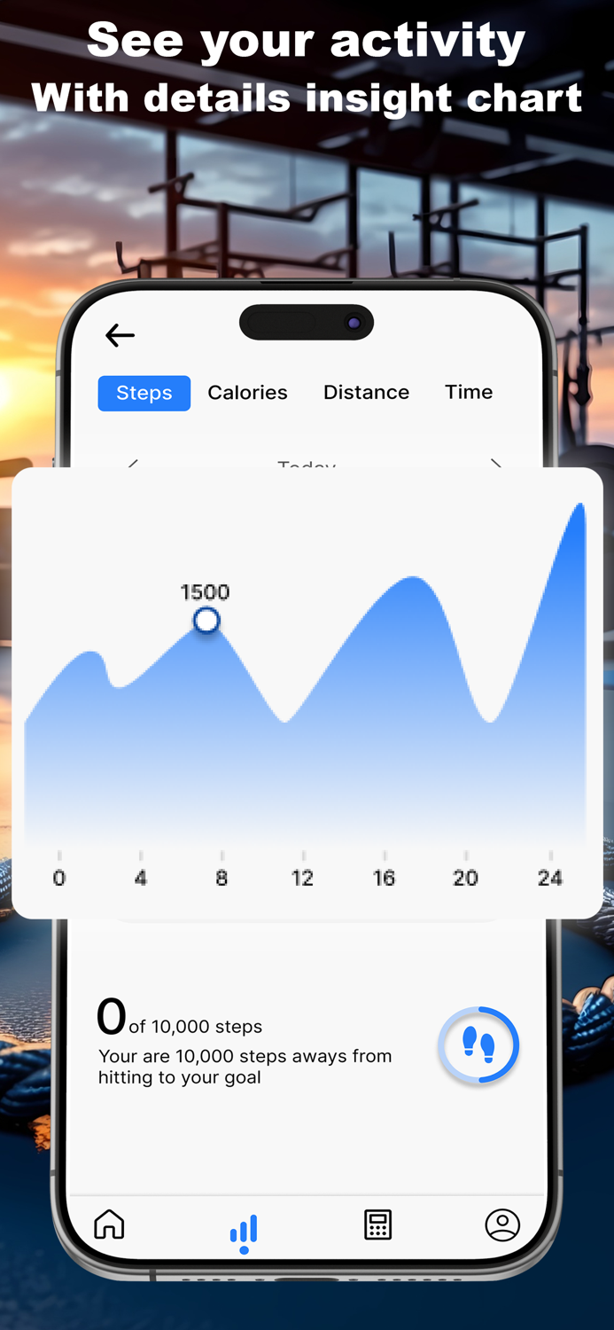 Step Up Count and Track Steps