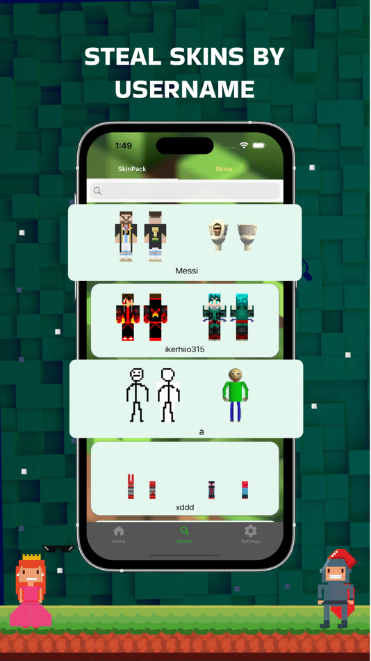 #5. Builder Skins for MCPE (iOS) 由: Keyur Kyada